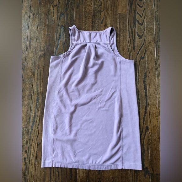Splendid Women’s L Promenade Faded Purple Ribbed Henley Tank Dress - VGUC! - Picture 13 of 14